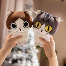 1pc Cute & Fragrant Cat Plush Desk Companion Doll Doll, Girlfriend Gift