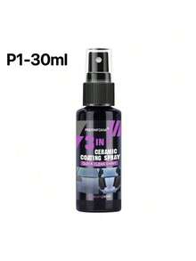 HGKJ 3 In 1 Car Ceramic Nano Coating Liquid Coatin Nano Crystal Hydrophobic Layer Polishing Paint Coating Agent Polish Nanos Coatings NO.P1,CAR GIFT - Black - View 19