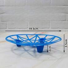 5/10Pcs Watermelon Cradle Stand Green/Blue Melon Stand Trellis Plastic Vegetables Pumpkin Support Basket For 2025 Spring Outdoor Garden Supplies - Multicolor - View 5