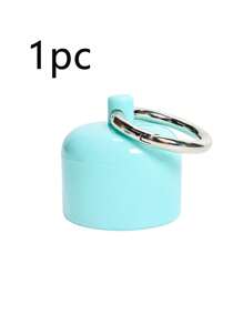 Jewelry Box Case,Portable Jewelry Storage Case,Traveling Jewelry Holder Storage, Pill Box Keychain Container,Keychain,Portable Ring Holder Keychain,Sports Jewelry Box Case,Travel Jewelry Box Case,Women'sTraveling Ring Holder Keychain,Small Round Metal Ring Container For Earrings, Rings, Necklaces For Women Storage Organizer Travel Essentials Back To School Dormitory Storage