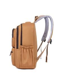 Capybara Kids Backpack, Lightweight Large Capacity Versatile Elementary/Middle School Student Backpack For Boys And Girls - Brown - View 8