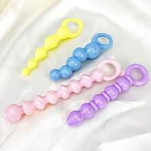 Pull-On Anal Plug Series Four Soft Pull-Off Couples' Room Fun Products Sex Toys - Perfect For Beginners To Advanced Users