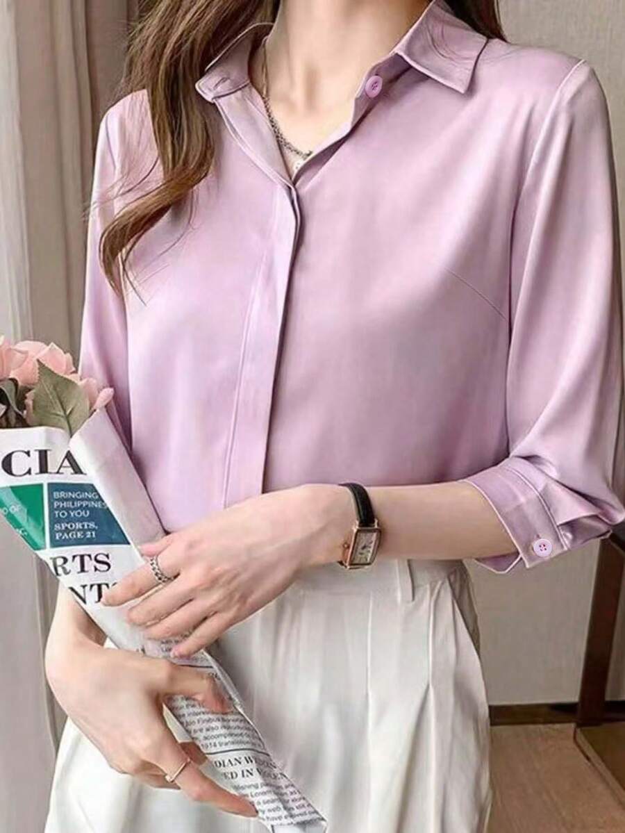 优雅设计、别致精致的女式衬衫