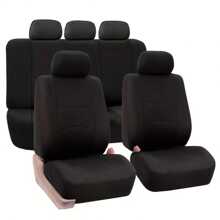 Four Season Universal Seat Cover Car Seat Cover Crescent 9-Piece Set 5-Seat Full Car Flat Seat Cover