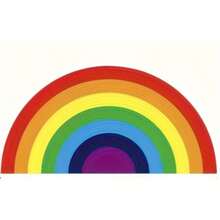 1 件装亮丽彩虹仿羊毛地毯，柔软绒面，圣诞装饰地毯，适用于卧室或客厅装饰，可水洗，彩色条纹设计，客厅地毯，卧室装饰，房间装饰，小地毯，绒面地毯，加厚地毯，厚地毯，毛绒地毯，加厚地毯，羊毛地毯，秋冬季地毯，加厚/绒面 - 彩色 - 查看 7