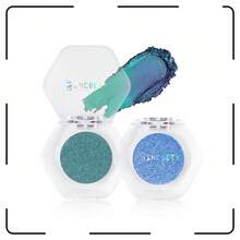 12-Color Color-Shift Eyeshadow Palette – Duo-Chrome Shimmer Formula With Silky Texture And Intense Pigment - 12pcs - 查看 9