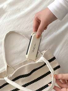 SGIAWETA-X Milania 1pc Foldable Comb - Color, Portable With Built-In Mirror,Hair Brush,Comb,Hair Tools,Hair Products And Accessories Barber Salon Beauty Travel Essentials,Back To School,Travel Holiday Essentials,Hair Accessories Women-Birthdaygift - Bạc - Xem 11