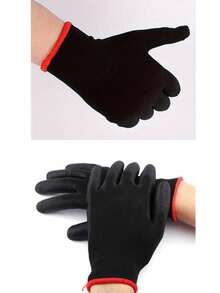 Gloves Come In Packs Of 1 Pair / 3 Pairs /10 Pairs. They Are Breathable, Non-Waterproof, Require Hand Wash For Maintenance, And Are Suitable For Use In Spaces Such As The Living Room, Outdoors, Patio, Car, Kitchen, And Bathroom. - Black - View 4