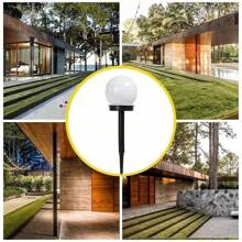 3pcs Solar Powered Outdoor Decorative Lights - Dual Use For Romantic Ambience Lighting And Decoration, Auto Sensor, Waterproof, Charge In Daytime, Long Lasting Illumination At Night, Easy Installation Without Wiring, Ideal For Garden/Pathway/Patio