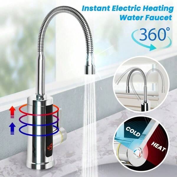 Sofort Heizung Elektrisch Wasserhahn Durchlauferhitzer Armatur Küchearmatur DE