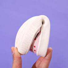 Girls' Red Bow Heart Hook And Loop Non-Slip Breathable Soft-Sole Cute Athletic Shoes, Canvas Shoes For Indoor/Outdoor Wear, School, Students, Princess, Spring/Summer/Autumn - Red - View 6