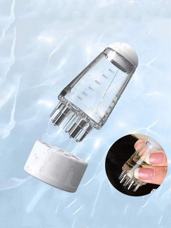 Mini Oil Brush, Scalp Massager, Hair Growth Stimulating Serum Brush, Serum, Nutritious Liquid, Conditioner, Oil Applicator For Precise Liquid Or Oil Application To The Hair Roots, Hair Clips, Hair Accessories, Hair Brushes, Combs, Hair Styling Tools, Hair Salon And Beauty Salon Hair Products And Accessories, Travel Essentials