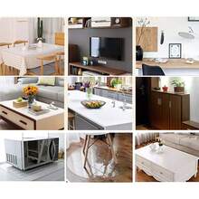 VITA FELICE Home Taber Clear Waterproof PVC Protector For TableDk Table Pads Table Covers  And Dining Mat (90x130 Cm) - Bildfarbe - View 4