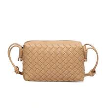 Crossbody Shoulder Bag Spring - Hues Like Sea Witch Green, Pink & Beyond - Wine Red - View 4