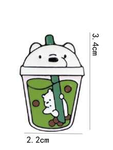 1pc Sweet & Lovely Brooch Suitable For Girls' Versatile Wear - Multicolor - View 6