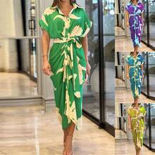 Women Midi Dresses - Yellow - View 5