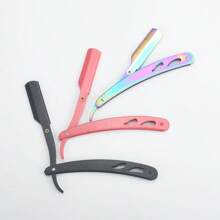 11pcs Vintage Manual Shaving Razor With Blades, Old-Fashioned Beard Shaver, Razor Blade Holder, 1 Razor And 10 Blades