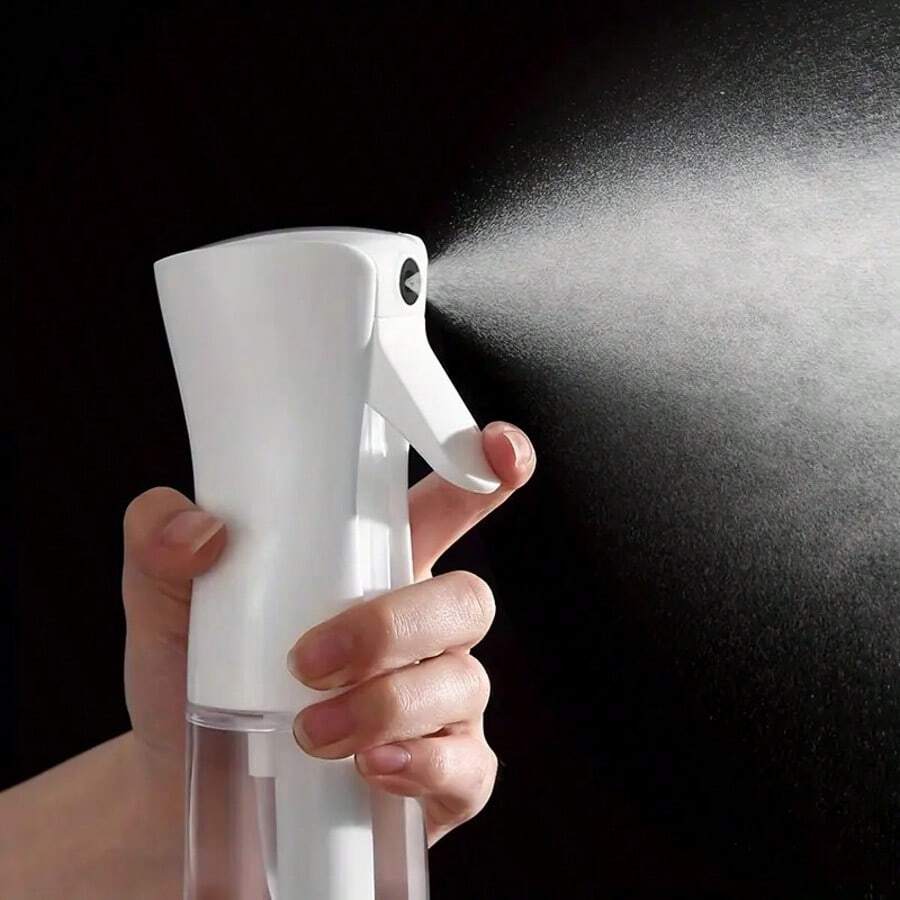 1 Stück Friseursprühflasche 200ML/300ML/500ML mit Hochdruck Dauerspray, weißem Automatikdruck und Ultrafeinem Sprühnebel