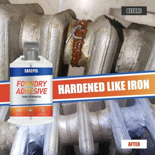 25ml High Strength AB Casting Glue - Heat/Water Resistant Metal And Plastic Adhesive, Fast Curing Resin, Suitable For DIY Repair, Furniture Bonding