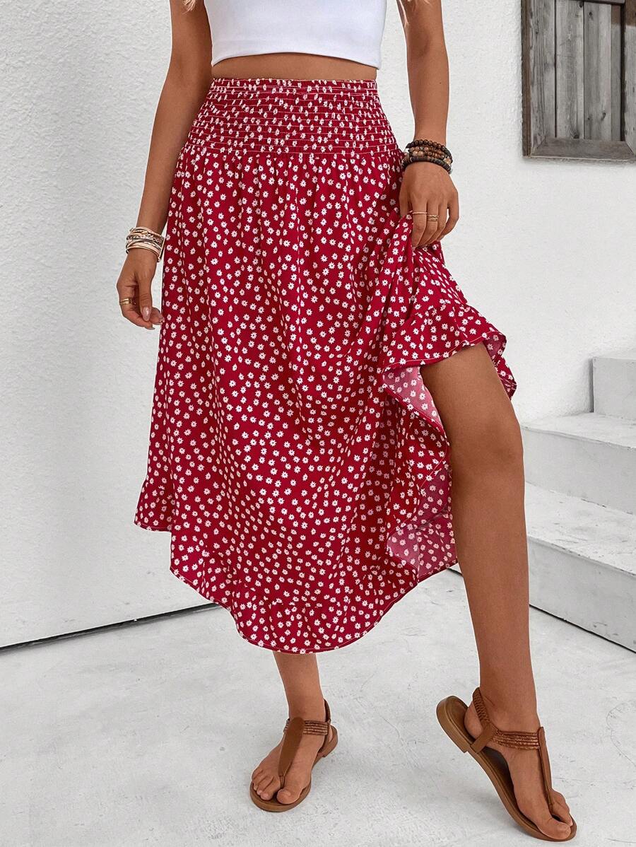 Women's Polka Dot Skirt, Minimalist And Fashionable, Suitable For Summer