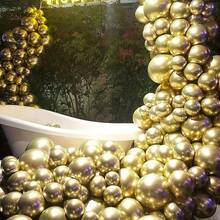 200pcs 5 Inch Golden Decorative Latex Balloons Can Be Diy Paired With Simple Party Decorations For Birthdays, Weddings, Engagements, Outdoor Photography, Shower Parties, Farms, Balloon Arch Decorations, Shower Party Decorations, Bachelor Party Decorations, Gender Revealing Decorations, Mother'S Day Graduation Ceremonies, Anniversaries