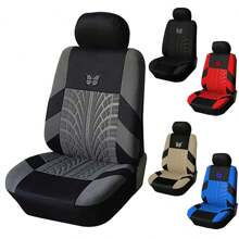 1pc Car Butterfly Hot Stamping Car Seat Cover Four Seasons Universal Car Seat Cover
