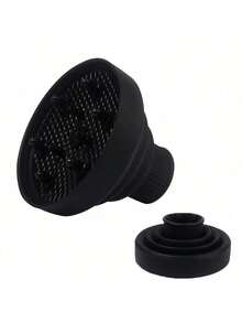 Silicone Hair Dryer Hood Diffuser Attachment For Blow Drying, Curl Styling, Hair Drying &Massage, Fits 1.38 Lnch To 1.968 Inch(3.5CM To 5.0CM) -Perfect For Most Different Designs Of Hair Dryer Hair Dryer Diffuser