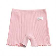1 pieza/5 piezas Short de seguridad de verano para niñas, forro de entrepierna 100% de algodón delgado, pantalones cortos interiores anti-exposición para niñas, ropa interior para niñas