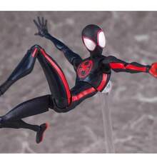 套装蜘蛛侠迈尔斯·莫拉莱斯可动人偶收藏哨兵漫威蜘蛛侠平行宇宙人偶模型收藏装饰配件（部分零件可能随机有轻微瑕疵）