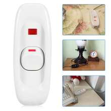 Interruptor para electrodomésticos, botón de Encendido/Apagado, para cable eléctrico, lámpara de mesa, luz de computadora de encendido y apagado - Tipo de Enchufe A USA (110-127V) - Ver 6