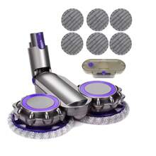 1 Set For V7 V8 V10 V11 V15, Including Water Tank And 4 Cloths, Electric Mop Head Wet Mop For Household Use