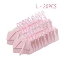 20 件/10 件/1 件-仿珍珠装饰礼品盒，派对简易包装袋，珍珠手柄装饰纸质礼品盒，情人节精美粉色礼品包装盒，婚礼礼品盒，节日礼品盒，凸版印刷鲜花糖果盒迷你包装袋纸