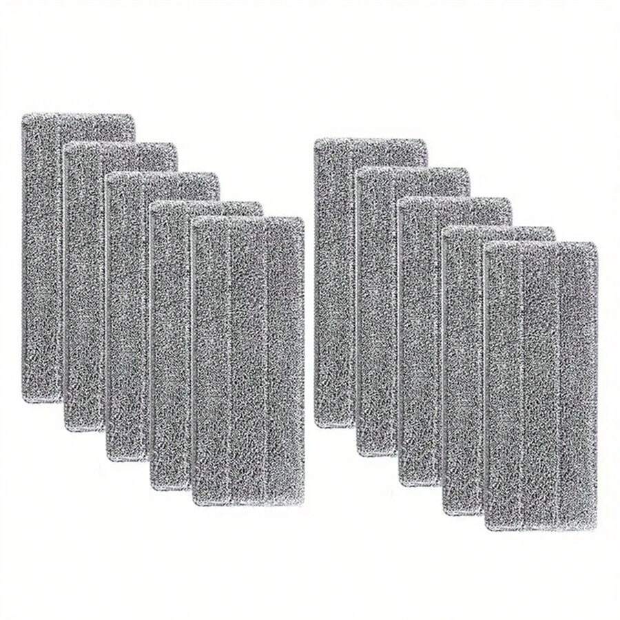 [1/3/5/10/20pcs] Microfiber Cleaning Pad, Compatible With Most Spray Mops And Dust Mops, Reusable And Machine Washable For Home Cleaning, Floor Washing (Slight Color Difference Due To Batch Variation)