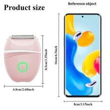 RAF USB充电式无痛脱毛仪，男女通用，可用于面部、腿部、手臂、腋下和比基尼区域。秋冬季、圣诞节和情人节特惠礼品。 - 彩色 - 查看 11