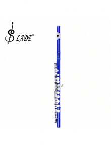 SLADE Multicolor Option Reedcandy 16-Hole Flute With E Key, C Key, White Copper French Tone Holes, Professional Performance & Exam Use (Accessories Included) - Multicolor - View 7