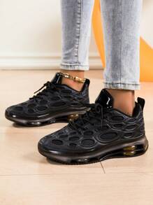 Women's Premium Stylish Rainbow Low-Top Lace-Up Sneakers, Classic Comfortable Breathable Soft Sole Sports Shoes For Casual, Tennis, Running, Walking All Seasons, Fashion Cushioned Shock Absorbing Shoes