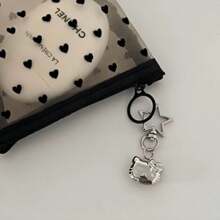 Sanrio INS Style Sanrio Niche Cute Hello Kitty Healing Photo Box Keychain Keyring Bag Earbud Case Pendant Jewelry Gift School Supplies,Back To School