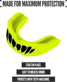 Mouthguards - White & Bright Yellow - View 3