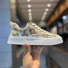 Men Casual Athletic Shoes - White - View 3