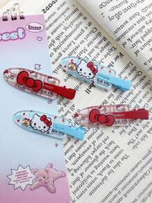 Sanrio Hello Kitty Cartoon Seamless Hairpins. These Are Sweet And Lovely Hairpins For Stray Hairs And Bangs On The Sides. They Are Portable, Versatile, And Suitable For Daily Use As Hair Accessories. They Are Small In Size And Won't Damage The Hair, Making Them Suitable For All Hair Types.,Hair Accessories,Hair Accessories Women, Hair Accessory, Hair Accessories, Hair Tools, Curly Hair Accessories, Women,Hair Stuff,Fall,Hair Accessories,Hair Tools,Hair Stuff,Stuff,Beauty Accessories,Gifts,Travel,Gifts For Women,Hair Stuff,Stocking Stuffers
