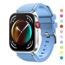 硅胶表带兼容华为 Watch Fit 3 运动表带可更换透气腕带兼容华为 Watch Fit3 手环 - Huawei Fit3 - 查看 7