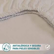 Ecommerc3 Fitted Sheet For Mattresses From 80 To 200 Cm, Adjustable Elastic, Resistant - Soft, Breathable, Perfect Fit - Fitted Sheets Compatible With Mattresses Up To 30 Cm High ⚫ FREE Shipping ✅ Delivery Within 24/48 Hours To Spain (Peninsula) - Land - View 6