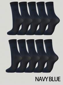 paquete de 10/20/40/60 piezas Calcetines delgados y cómodos para hombre, aptos para días festivos, entrenamiento, uso casual y de negocios, todo el año, con combinación de colores disponible