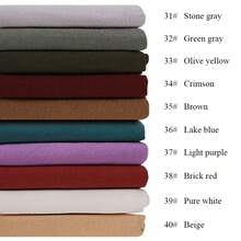 1pc Women's Solid Pleated Basic Classic Plain Headscarf Hijab Wrap Abaya Accessories - Pleated Cotton and Linen - View 43