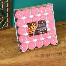 100pcs/50pcs Round Tealight Candles/4pcs Heart/Round/Square-Shaped Scented Candle-Smokeless Tealight Candle For Home Decor,Gifts,Boil Tea,Suitable For Wedding/Birthday/Marriage Proposal Scene Layout,And Various Other Holidays - Nhiều màu - Xem 30