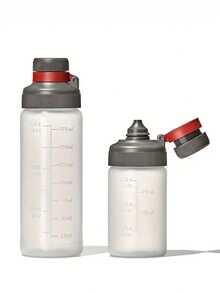 2pcs Condiment Squeeze Bottles, Small Salad Dressing Containers, Salad Sauce, Ketchup, BBQ Sauce Squeeze Bottles, Oil Bottle - Grey - View 9