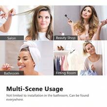 Frameless Mirror With Shelf - Small Bathroom Wall Shaving Mirror With Storage, Rectangle Vanity Mirrors 80x60cm - 60L X 80W cm - View 7