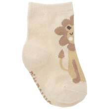 Kit 3 Pairs Of Colorful Socks For Boys 16-20 (6-12m) - 摩卡棕 - 查看 3