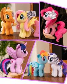 Hasbro Hasbro Plush Doll - Twilight Sparkle Princess Design, With Shiny Horn And Rainbow Mane, Soft And Comfortable, Suitable For Girls, Holiday Gift, Suitable For Children 3+ Years Old, Officially Licensed Character - Applejack - View 10