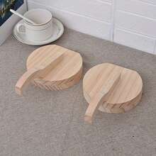 1 pieza Prensa para masa de empanadillas, molde para prensa de masa de empanadillas para uso doméstico, utensilio para prensa de masa de empanadillas, máquina para hacer empanadillas, herramienta de prensa de masa de madera con mango para uso doméstico, prensa antiadherente para hamburguesas, máquina de cocina para hacer tortitas de carne - Multicolor - Ver 4